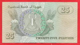 -- CENTRAL BANK D'EGYPTE / 25 PIASTRES -- - Egypte