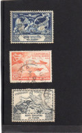 Kenya Ouganda Année 1949 PA N° 77,78,79 Oblitérés - Kenya & Uganda