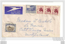 130 - 47 - Lettre Avion Envoyée D'Afrqiue Du Sud En Suisse - Covers & Documents