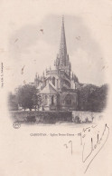 CARENTAN  --1902 - Eglise Notre-Dame --Est  .........cachet  St SAUVEUR-LENDELIN - 50....carte Précurseur - Carentan