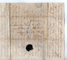 TB 4576 - 1848 - Lettre De M. De BOISE De COURCENAY à PARIS Pour M. Louis De POIX Au Château De CHABENET Près ARGENTON - 1801-1848: Precursors XIX