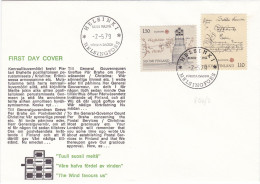 FINLANDIA - FDC - BUSTA  - STORIA POSTALE - 1979 - FDC