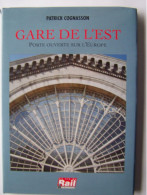 PARIS. 10°ARRONDISSEMENT. "GARE DE L'EST. PORTE OUVBERTE SUR L'EUROPE".   100_2629 & 100_2630MHDY - Bahnwesen & Tramways