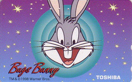 Télécarte JAPON / 110-016 - BD COMICS - LAPIN BUGS BUNNY ** Toshiba ** - RABBIT Warner Bros JAPAN Phonecard - 19918 - Fumetti