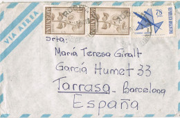 53709. Carta Aerea CORDOBA (Argentina) 1970 A Tarrasa - Lettres & Documents