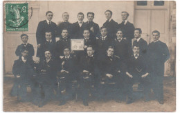 CARTE-PHOTO De MONTPELLIER - Groupe De NORMALIENS - Promo 1907-1910. - Montpellier