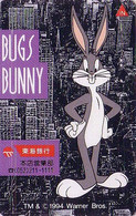 Télécarte JAPON / 110-011 - BD COMICS - LAPIN BUGS BUNNY - RABBIT Warner Bros JAPAN Phonecard - 19919 - Cómics