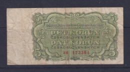 CZECHOSLOVAKIA - 1961 5 Korun Circulated Banknote - Tchécoslovaquie