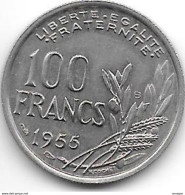 *france 100 Francs 1955  B  Km 919.2   Xf+ - 100 Francs