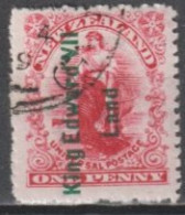 EXPEDITION POLAIRE NZ TERRE EDOUARD VII (KING EDUARD VII LAND) - 1908 - YVERT N° 1 OBLITERE - COTE = 70 EUR - Used Stamps