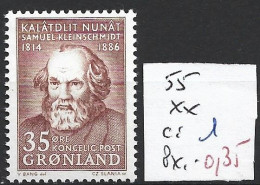 GROENLAND 55 ** Côte 1 € - Nuovi