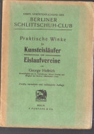 (sport Patinage Artistique) Berlin (Allemagne) Berkiner Schlittschuh-Club  Sd   (texte En Allemand)  (PPP46124) - Pattinaggio Artistico