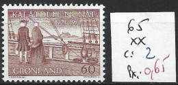 GROENLAND 65 ** Côte 2 € - Unused Stamps