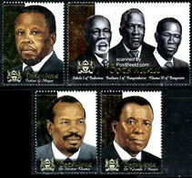 (184) Botswana / Botsuana  Persons / Presidents / Politicians  ** / Mnh  Michel 702-705 - Botswana (1966-...)