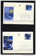 Année 2002 : CA96-CA97/BK96-BK97 - Salon De L'automobile De Bruxelles - Geïllustreerde Briefkaarten (1971-2014) [BK]