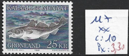GROENLAND 117 ** Côte 10 € - Unused Stamps