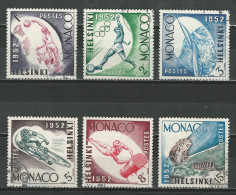 Monaco Mi 458-63 O Used - Oblitérés