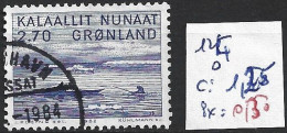 GROENLAND 124 Oblitéré Côte 1.25 € - Used Stamps