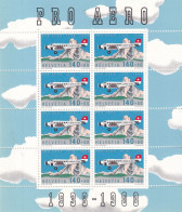 Suiza Nº A49 En Hoja De 8 Sellos - Unused Stamps