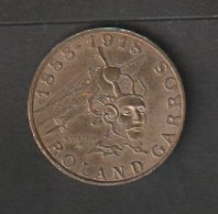 1 Pièces De 10 Francs Roland Garros 1988 - France,  TTB    Réf, 08 - 10 Francs