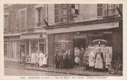 91 - ESSONNE - ESSONNES - Rue De Paris - Bar Tabac - Maison Chaumette - Animation - 10439 - Essonnes