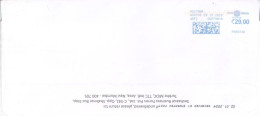 INDIA - 2023 - POSTAL FRANKING MACHINE COVER TO DUBAI.. - Storia Postale