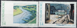 Luxemburg - 100. Geburtstage Von Joseph Kutter Und Nico Klopp (MiNr: 1327/8) 1994 - Gest Used Obl - Usados