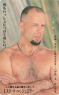 Télécarte JAPON / 110-190839 - CINEMA - BRUCE WILLIS  - MOVIE Star  JAPAN Free Phonecard - KINO TK - W 19922 - Cinema