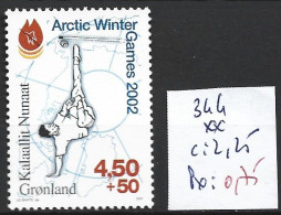 GROENLAND 344 ** Côte 2.25 € - Unused Stamps