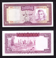 IRAN 100 RIALS 1971/73 P91C FDS - Iran