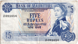 MAURICE - 5 Rupees (081616) - Mauricio