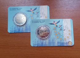 1 Piece  2 Euro Commemorative Belgique 2024 Presidence De L'UE BU Coincard - België