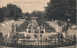 BRUXELLES   MONT DES ARTS  LES PHOQUES       2 SCANS - Parks, Gärten