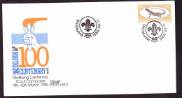 Bophuthatswana - 1985 - Mafiking Mafeking Centenary Scout Camporee Scouting - First Day Cover - Small - Bofutatsuana