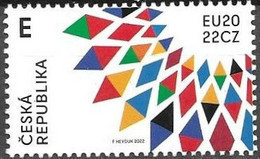 CZECHIA, CZECH REPUBLIC,  2022, MNH, EUROPEAN COUNCIL, PRESIDENCY OF EU COUNCIL,1v - European Community