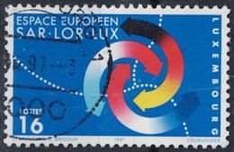 Luxemburg - Europäische Region Saar-Lor-Lux (MiNr: 1425) 1997 - Gest Used Obl - Gebraucht