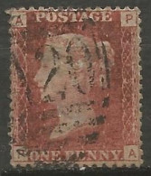 GRANDE BRETAGNE  N° 26 Planche 131 OBLITERE - Used Stamps