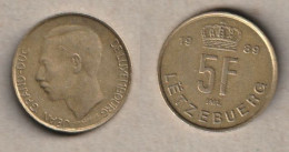 00415) Luxemburg, 5 Francs 1989 - Luxembourg