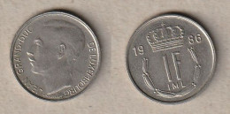 00394) Luxemburg, 1 Franc 1986 - Luxembourg