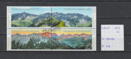 Liechtenstein 2019 - YT 1885/88 (gest./obl./used) - Oblitérés