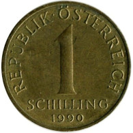 Austria - 1990 - KM 2886 - 1 Schilling - XF - Look Scans - Autriche