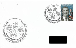 SPAIN. POSTMARK. THE THREE WISE KINGS AND SANTA CLAUS. 2023 - Other & Unclassified