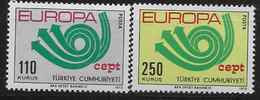 1972 TURQUIE 2050-51** Europa - Neufs