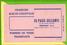 Buvard & Blotter Paper : Charbons Pome De Terre DE PAGIE DELCAMPE MOUVAUX - Limpieza