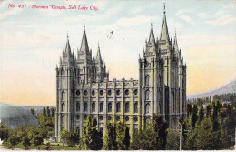 Mormon Temple,Salt Lake City Gel.1910 - Salt Lake City