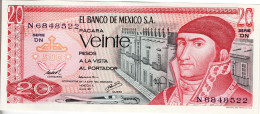 MEXIQUE - 20 Pesos 1977 UNC - Mexique