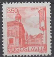 YOUGOSLAVIE N° 1764 (B) *(nsg) Y&T 1981 Tourisme (Vršac) - Usati