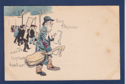 CPA Norwins Satirique Caricature Non Circulé Types Parisiens - Norwins