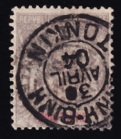 Tchong-King, 1902 Y&T. 8, 15 C. Gris - Usati