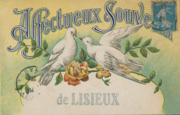 14 LISIEUX - AFFECTUEUX SOUVENIR DE LISIEUX - Lisieux